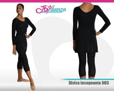 Divisa insegnante casacca Abbigliamento Danza Gonne leggings & top