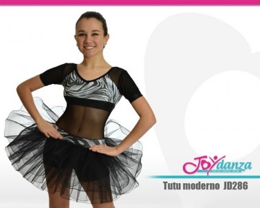 Tutu con rete trasparente Danza Moderna Costumi moderna e musical