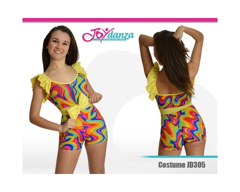 Vestito danza Modern Rainbow Danza Moderna Costumi moderna e musical