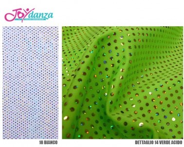 Lycra paillettes Colori e Tessuti Elastici per corpo