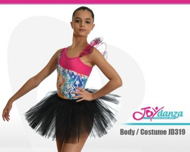 Body Danza con gonna in tulle Danza Moderna Costumi moderna e musical