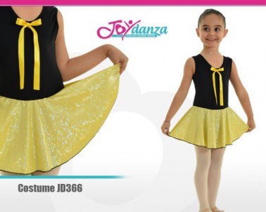 Body con gonna laminata Abbigliamento Danza Body danza bambina Danza Moderna Costumi moderna e musical